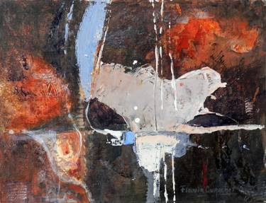 Original Abstract Expressionism Abstract Paintings by Flavia Curuchet