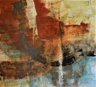 Original Abstract Paintings by Flavia Curuchet