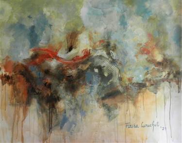 Original Abstract Paintings by Flavia Curuchet