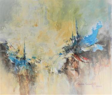 Original Abstract Paintings by Flavia Curuchet