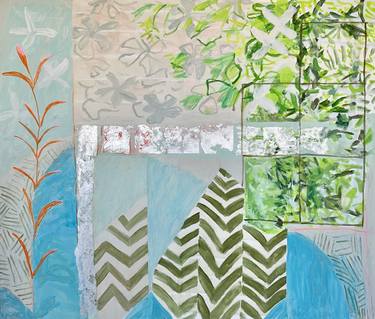 Original Abstract Botanic Paintings by Hunter Hogan