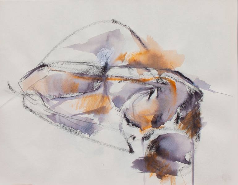 Original Impressionism Women Mixed Media by Natalia Borisovna Vasilyeva Egorova