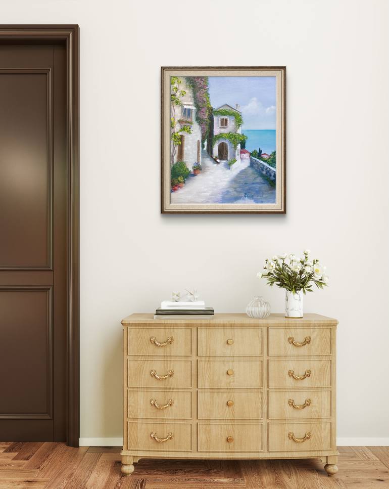 Original Impressionism Cities Painting by Tatyana Sklyar