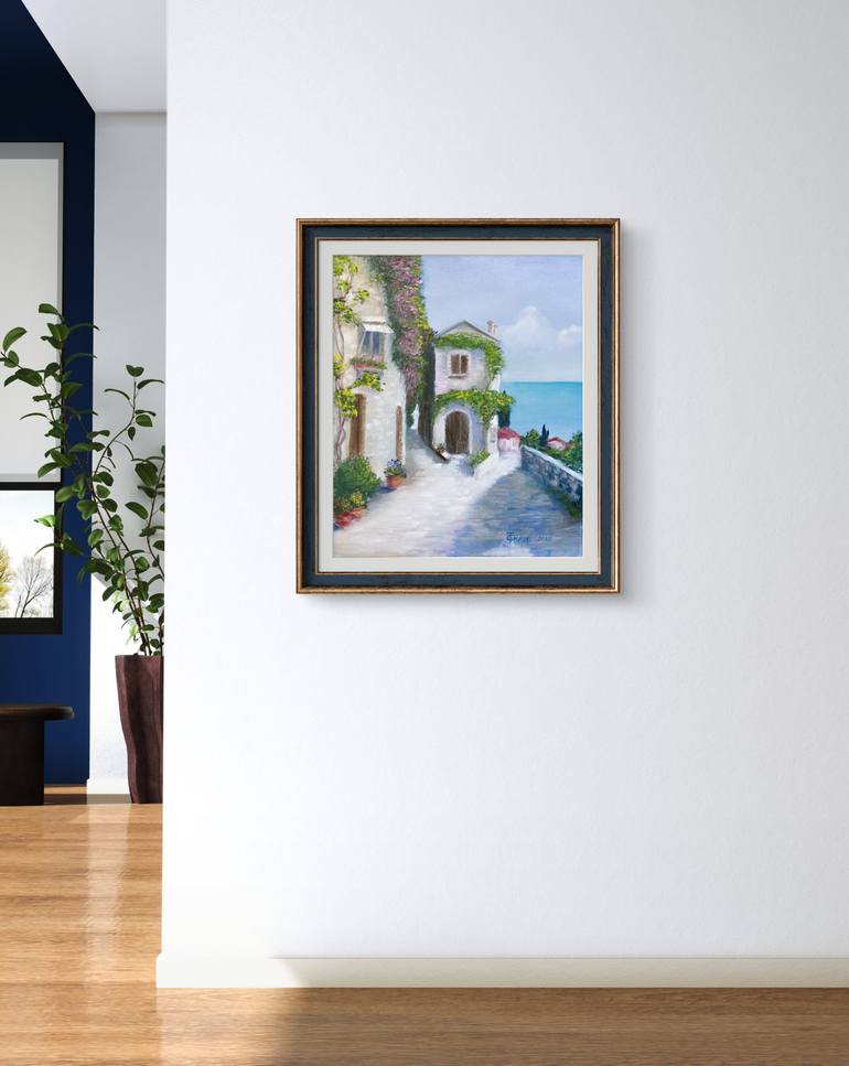 Original Impressionism Cities Painting by Tatyana Sklyar