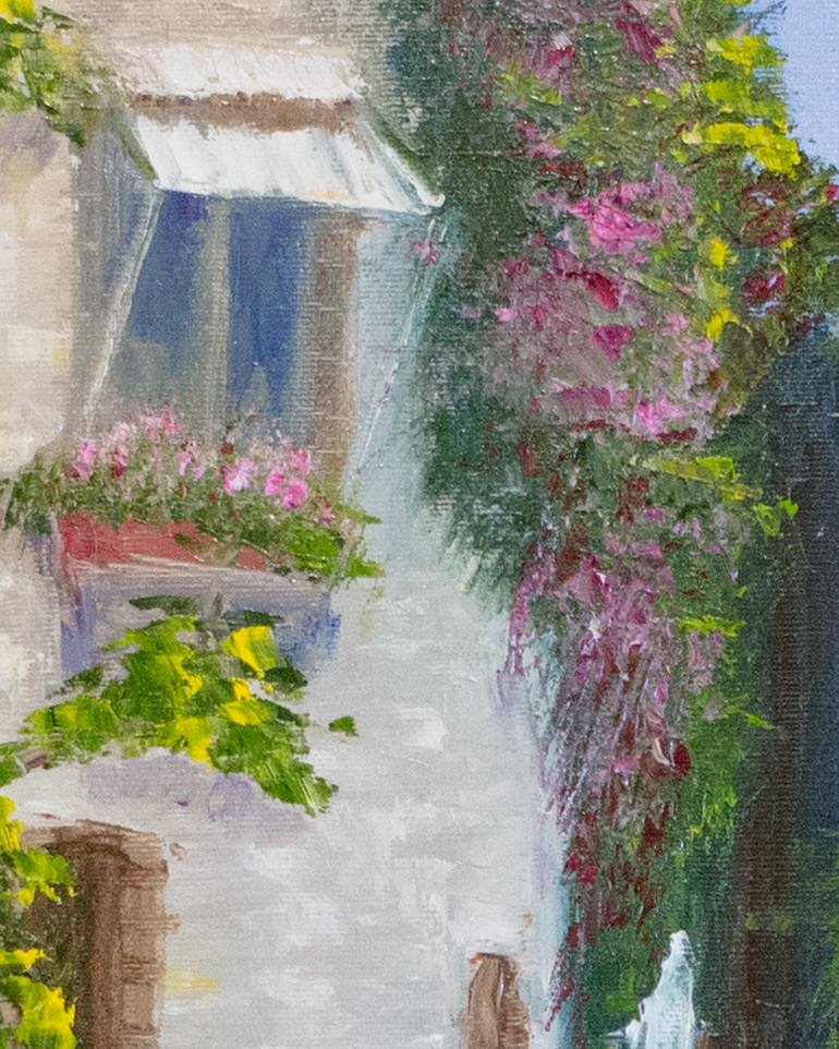 Original Impressionism Cities Painting by Tatyana Sklyar