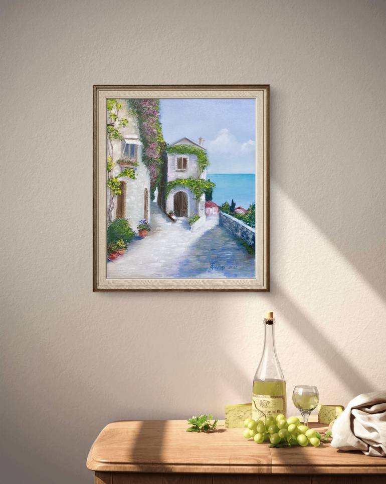 Original Impressionism Cities Painting by Tatyana Sklyar
