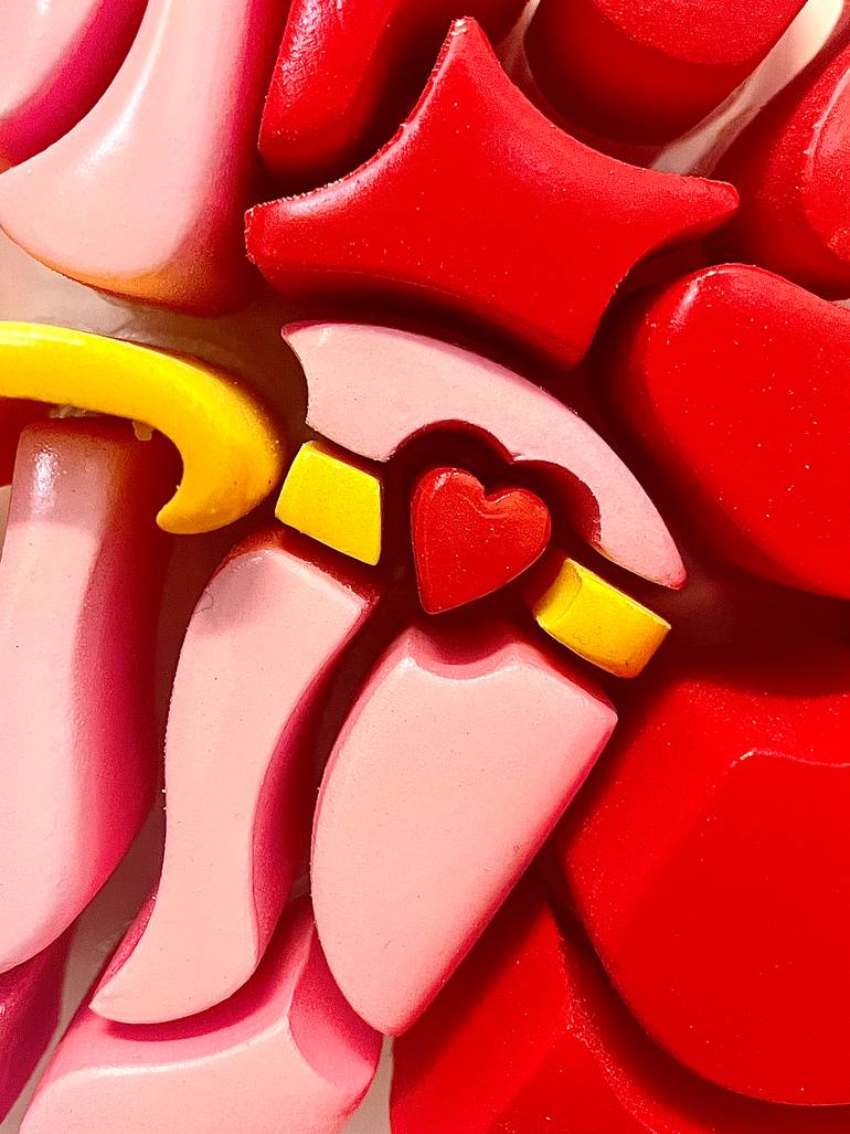 Original Pop Art Cartoon Sculpture by Simone Parri