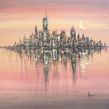 Original Cities Paintings by Paul Henderson