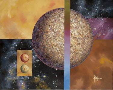 Original Abstract Fantasy Paintings by Paul Henderson