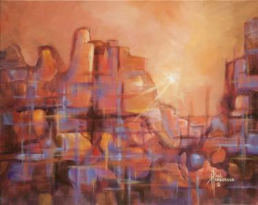 Original Abstract Paintings by Paul Henderson