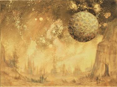 Original Outer Space Paintings by Paul Henderson