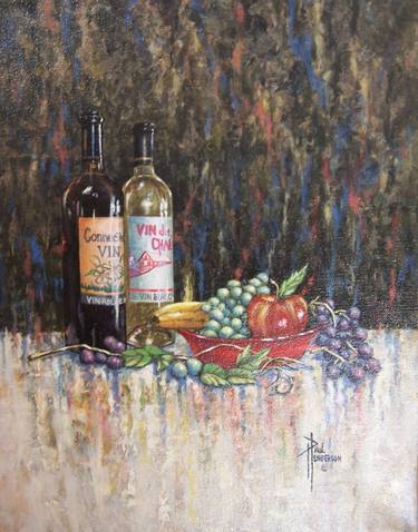 Original Abstract Still Life Paintings by Paul Henderson