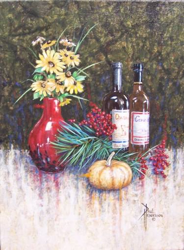 Original Still Life Paintings by Paul Henderson