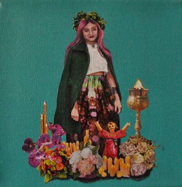 Print of Figurative Religion Collage by Anula Mixtura