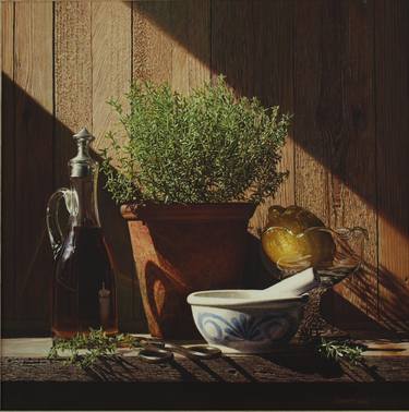 Print of Fine Art Still Life Paintings by Stewart Lees