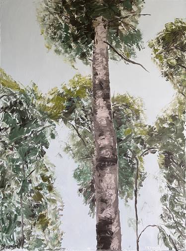 Original Impressionism Landscape Painting by David Bowker