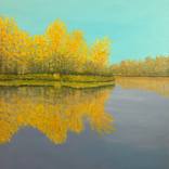 Fall Riverbank by David Bowker