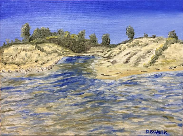 Dunes 5 Painting by David Bowker | Saatchi Art