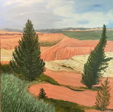 Original Impressionism Landscape Paintings by David Bowker
