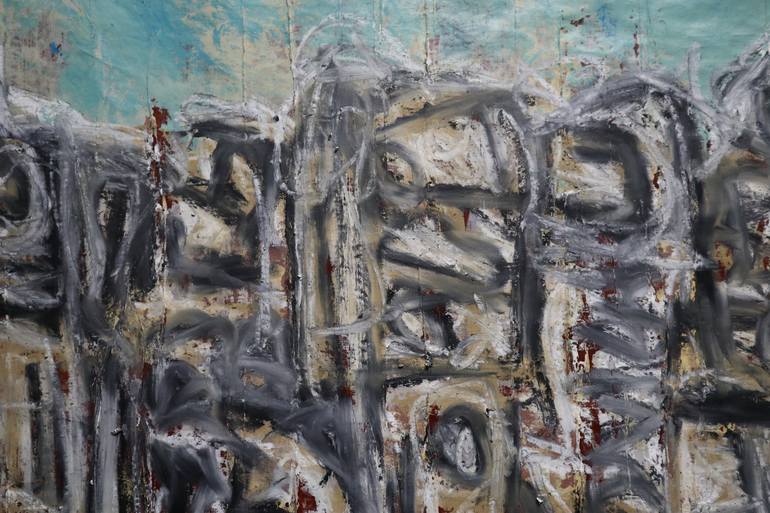 Original Abstract Expressionism Abstract Painting by Benoît Tremblay