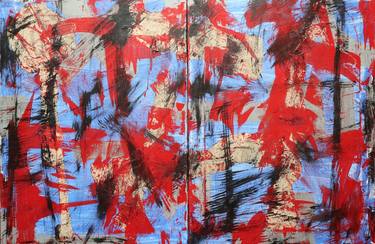 Original Abstract Paintings by Benoît Tremblay