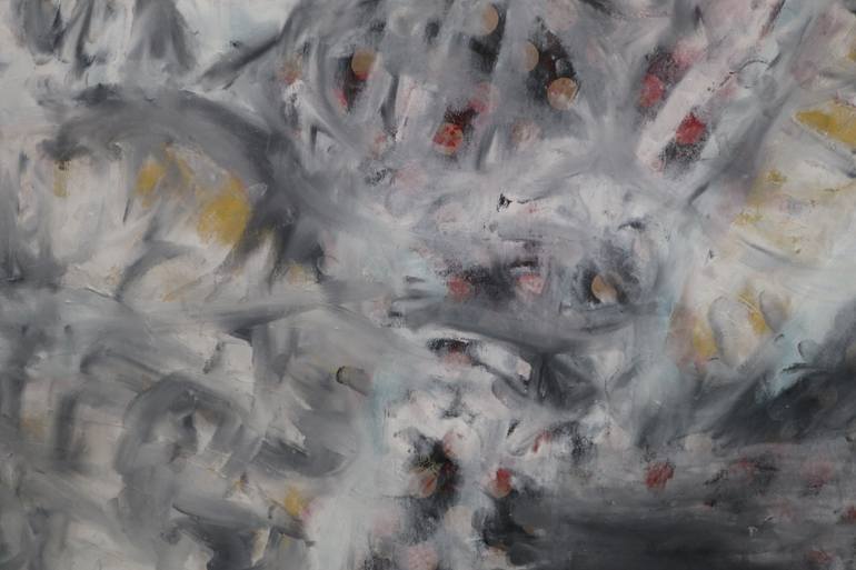 Original Abstract Expressionism Abstract Painting by Benoît Tremblay