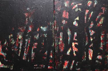 Original Abstract Paintings by Benoît Tremblay