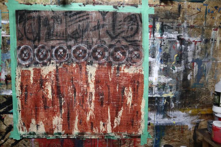 Original Abstract Painting by Benoît Tremblay