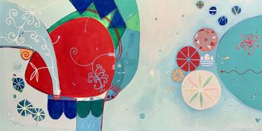 Original Abstract Paintings by Malgosia Kiernozycka