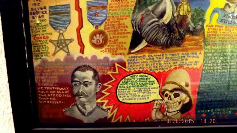 Original Documentary Pop Culture/Celebrity Painting by Dale Orman