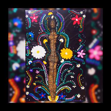 Original World Culture Painting by Kendall Iris Devine