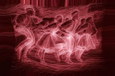 Original Contemporary Abstract Digital by Zamarko Art
