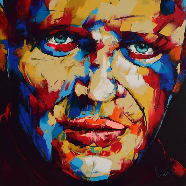 Anthony Hopkins Painting by Oleg Cameira | Saatchi Art
