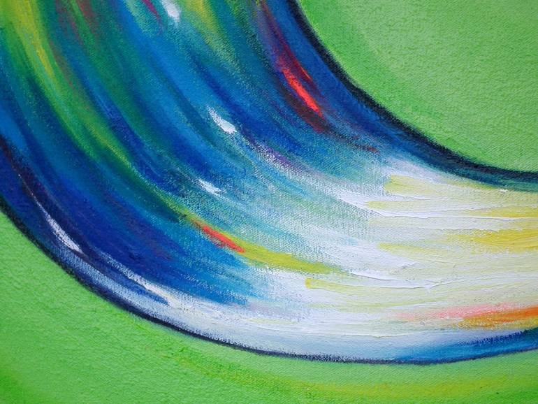 Original Abstract Expressionism Abstract Painting by Bali Love-Jenkins