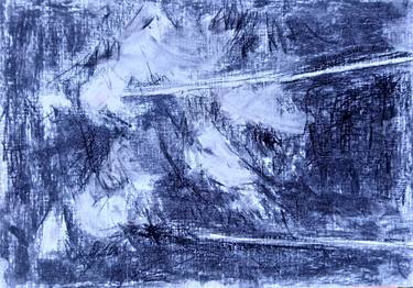 Original Abstract Expressionism Landscape Drawings by Gillian Cooper