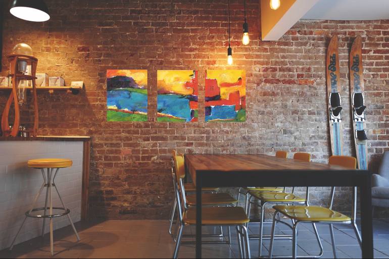 Original Abstract Painting by J S Ellington