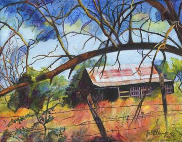Original Expressionism Landscape Paintings by J S Ellington