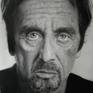 Simply I draw this portrait because I want to tell people my love and my patience for working on details. I studied the esxpression of the Pacino look.... And Al Pacino of course is my favorite actor