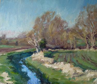 Winter landscape, Suffolk thumb