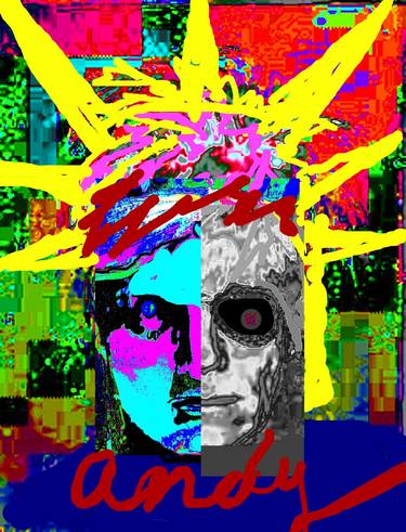 Original Pop Art People Digital by Stephen Peace