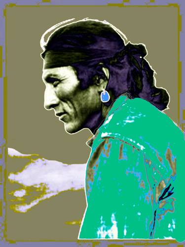 Native American Man, Limited Edition, 1/3 thumb