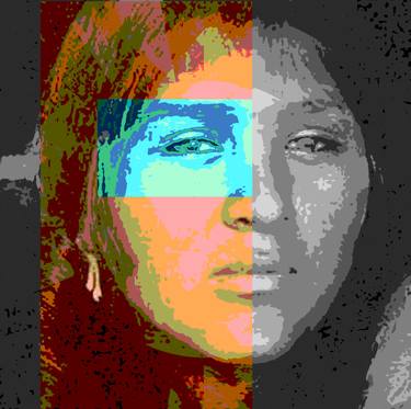 NATIVE AMERICAN WOMAN, Limited Edition, 1 of 1 thumb