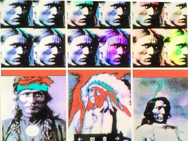Native American Collage - Limited Edition 1 of 1 thumb