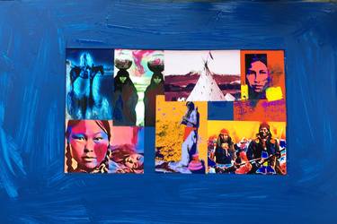 NATIVE AMERICAN INDIAN COLLAGE thumb