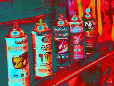 spray cans II - Limited Edition 1 of 10 thumb