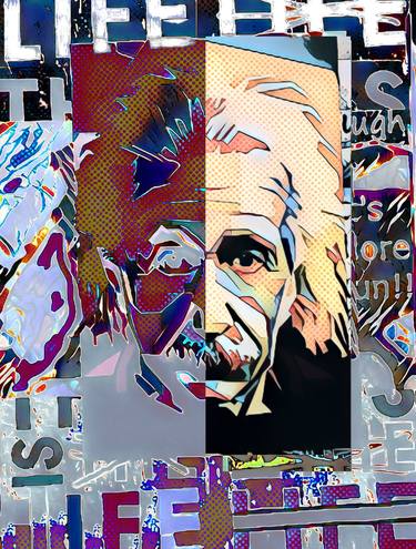 LIFE  & EINSTEIN - Limited Edition of 1 thumb