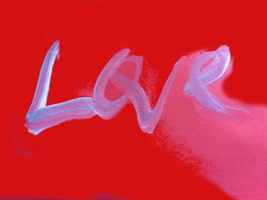 Original Abstract Love Digital by Stephen Peace