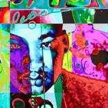 MLK Collage embellished giclee, plus NFT - Limited Edition of 1 by Stephen Peace
