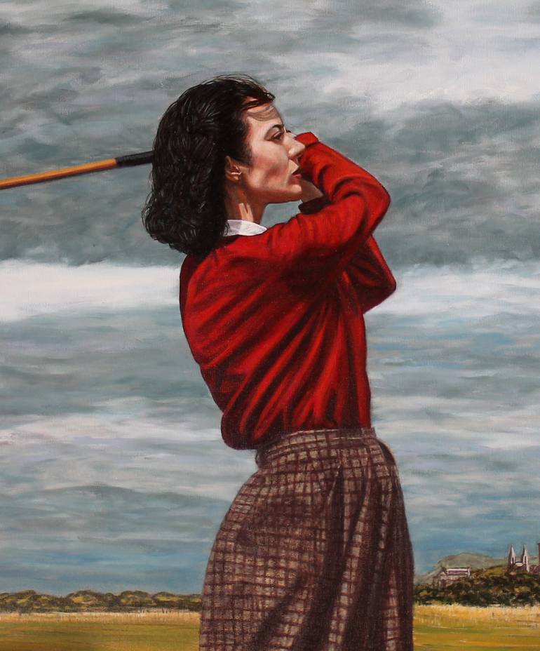 Original Figurative Sports Painting by Davy Macdonald