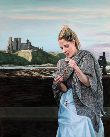 Original Documentary Women Paintings by Davy Macdonald